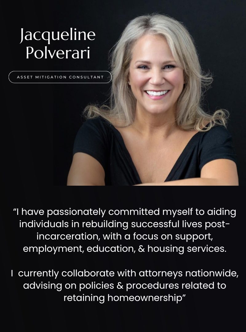 White collar prison consultant - Jacqueline Polverari